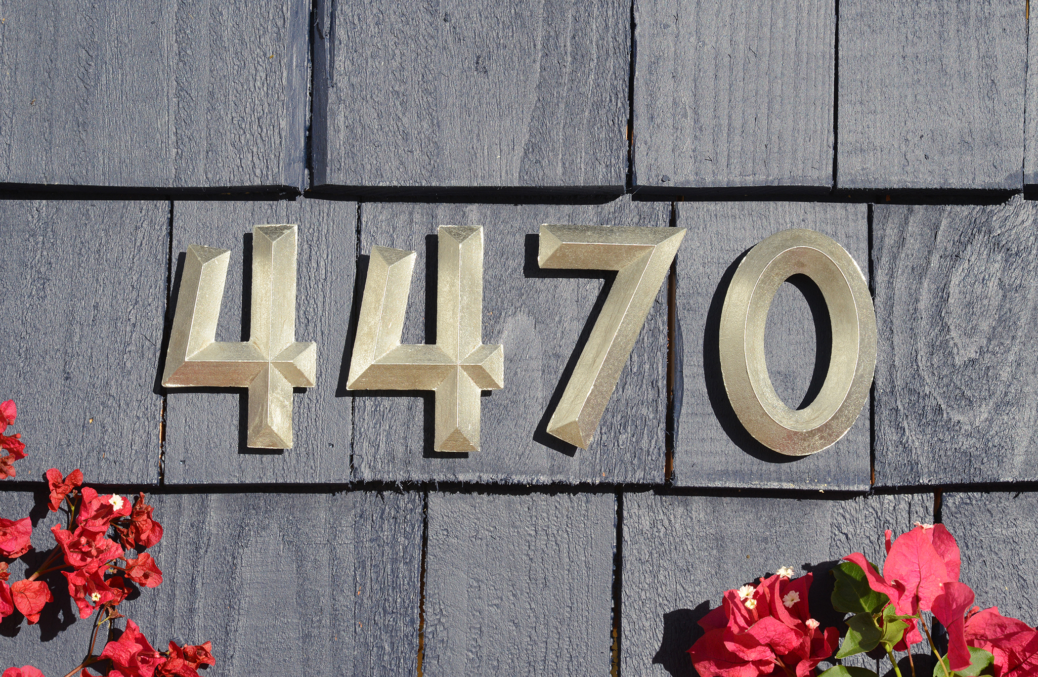 Cast Aluminum Address Numbers by Burns Office